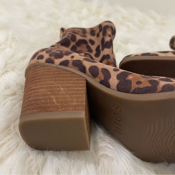 Women’s Soul Naturalizer Melodi Leopard Print Booties Size 6 US! - Picture 5 of 10